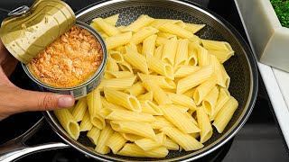 Do you have pasta and canned tuna at home ❓❓ Easy, quick and delicious recipe