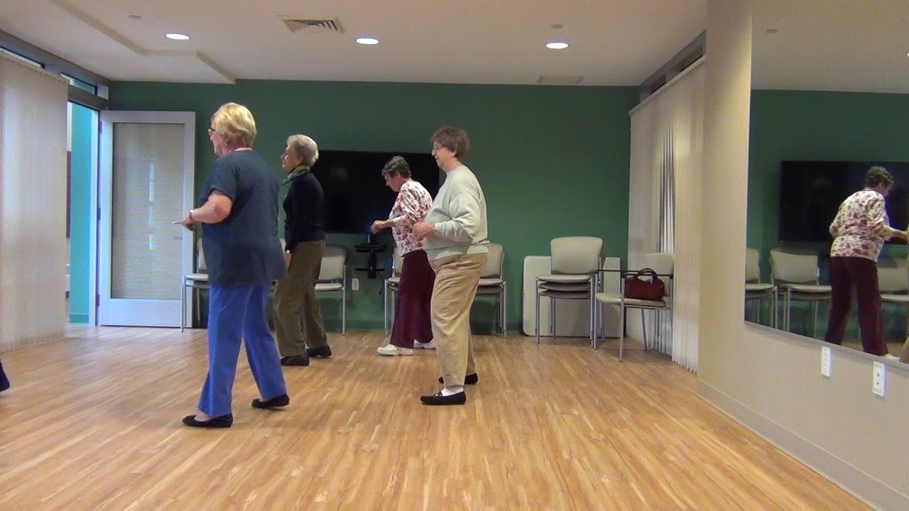line dance warm up - Polka 96 - YouTube