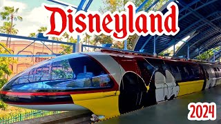 2024 Disneyland’s Monorail and a short walk through Downtown Disney District