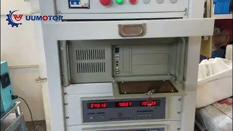 uumotor high torque KN6 new electric wheelbarrow geared hub motor testing