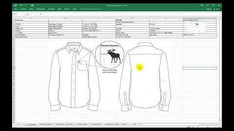 Tiếng Anh chuyên ngành may - Đọc hiểu dịch tài liệu kỹ thuật hàng áo sơ mi