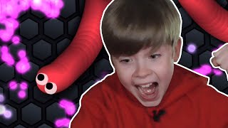 Slither.io  THE BIGGEST OF THEM ALL!! | Mobile Games [98]
