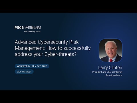 Advanced Cybersecurity Risk Management: How to successfully address your Cyber-threats? Advanced Cybersecurity Risk Management: How to successfully address your Cyber-threats?