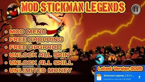 🔥 Stickman Legends MOD APK v7.0.12 (Unlimited Money & Everything Unlocked) Latest Version 2025