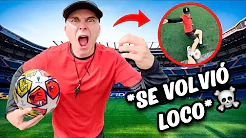 Entrenando a MI EX por 1 DÍA ⚽️ *SALE MAL* ?