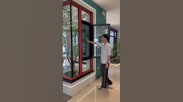 casement window with integrated sash! It has micro-ventilation function and looks very good!