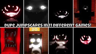 [ROBLOX]Doors VS 10Other Fanmades Dupe Jumpscares but it gets worse