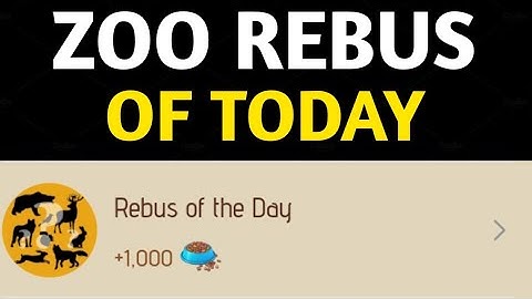 Rebus Of The Day Zoo 31 December| Zoo Rebus Of The Day | Rebus Of The Day Zoo Airdrop