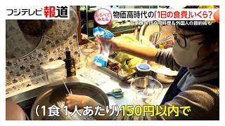 物価高で「1日の食費」いくら？【しらべてみたら】