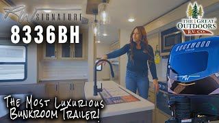 The MOST LUXURIOUS Bunkroom Travel Trailer on The Market! - 2024 Rockwood Signature 8336BH by The Great Outdoors RV™ 1,188 views 4 months ago 9 minutes, 48 seconds