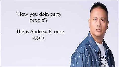 Banyo Queen lyrics-Andrew E