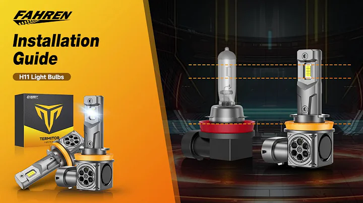 NEW Fahren H11 LED Headlights | Full Installation Tutorial