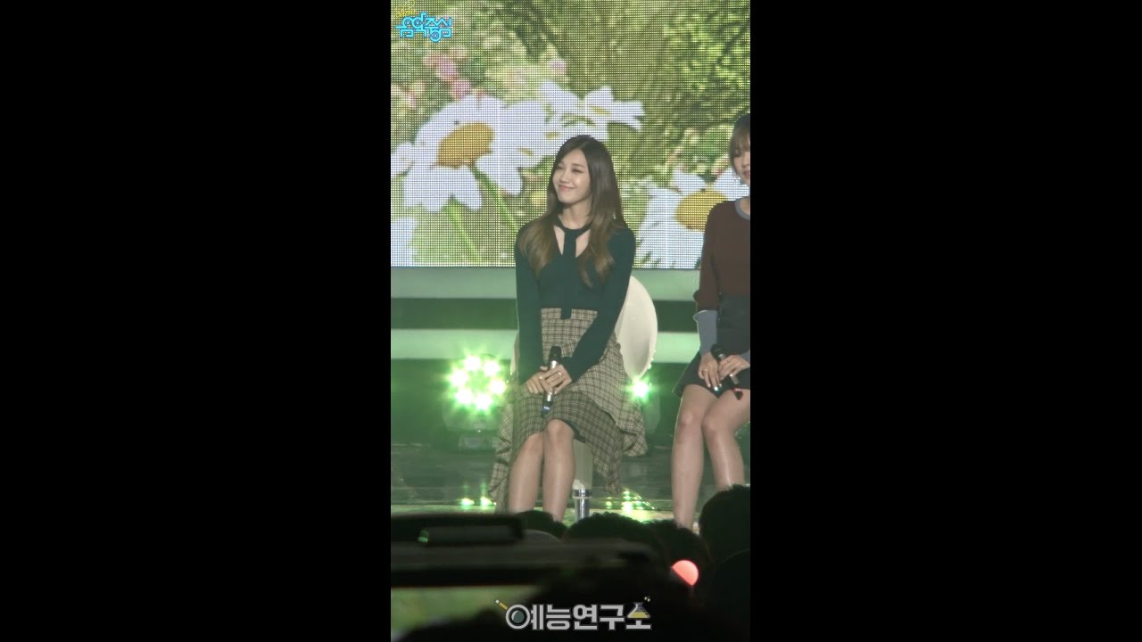 [예능연구소] 에이핑크 딩동 은지 Focused @쇼!음악중심_20161001 Ding Dong Apink EUNJI