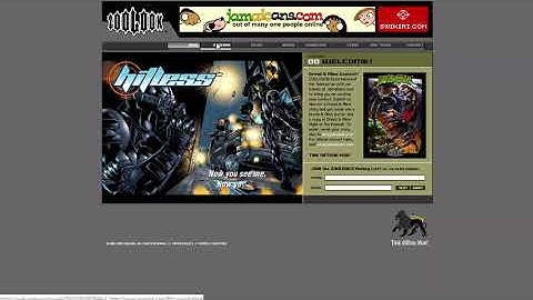 Zoolook flash website in 2003