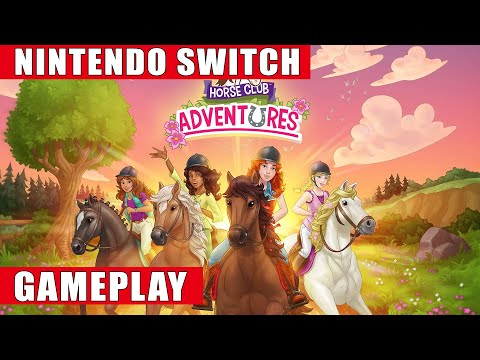 Horse Club Adventures Nintendo Switch Gameplay - YouTube