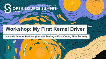 Workshop: My First Kernel Driver - Hans de Goede, Red Hat