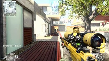 Black Ops 2 Sniping Gameplay(Bot Practice #3)