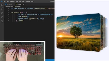 ASMR Programming - 3D Slider using HTML CSS and JavaScript - No Talking