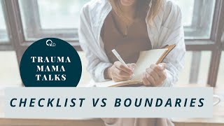 Checklist Blackmail vs Healthy Boundaries When You're Healing from Betrayal Trauma