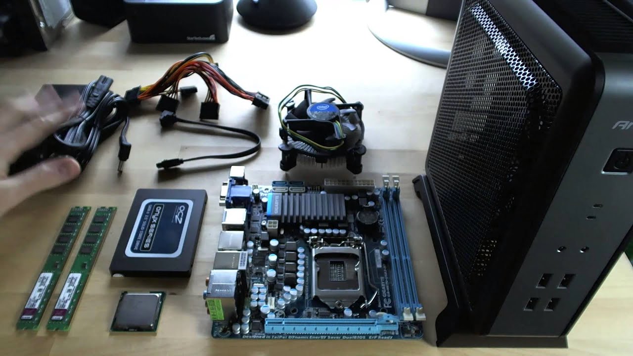 Antec Isk 110 Mini Itx Build Part 1 System Parts Youtube