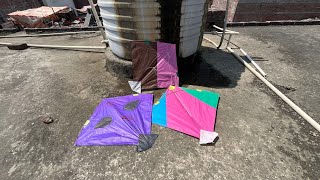Kite Looting On Roof 😱 | Kite catching | Kite vlog