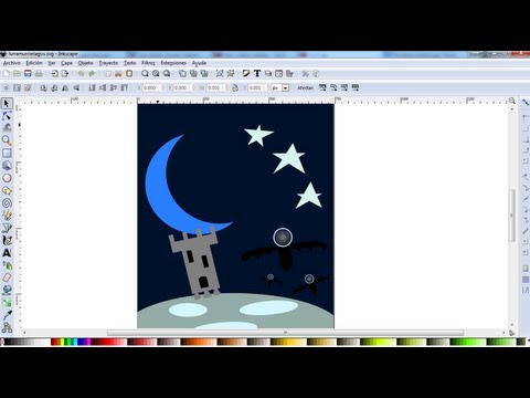 Video Tutorial de Inkscape en Español 3: Dibujar castillos y ...