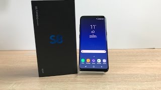 Samsung Galaxy S8 Unboxing & First Impressions - YouTube