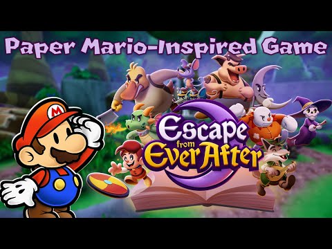 Amazing Paper Mario-Inspired Indie Game | Escape From Ever After (Demo)