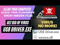 How to get rid of USB Driver.exe Virus I 2021 I Clean your computer and Flashdrive