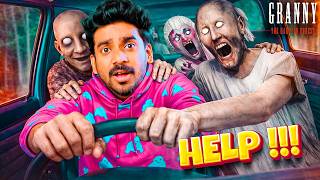 Epic Car Escape From Granny's Haunted Forest 🚗🥵!! screenshot 3