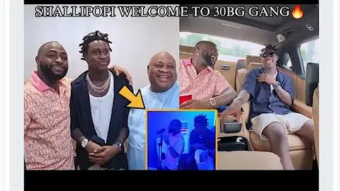 Moment Davido Introduced Shallipopi to His Uncle Governor ADELEKE and DElE MOMODU