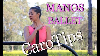Caro Tips /Como mejorar la linea de tus manos / Ballet , Bailarinas, Bailarines /Tip para bailarines