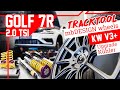 VW Golf 7 R I KW-Variante 3 Fahrwerk + mbDESIGN Magnesium Felgen | 100-200 | mcchip-dkr