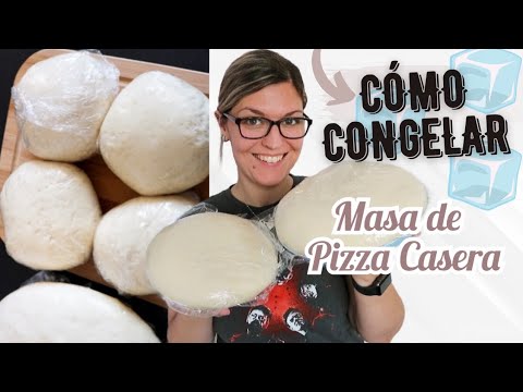 Cómo CONGELAR MASA de PIZZA Casera CONGELAR COMIDA