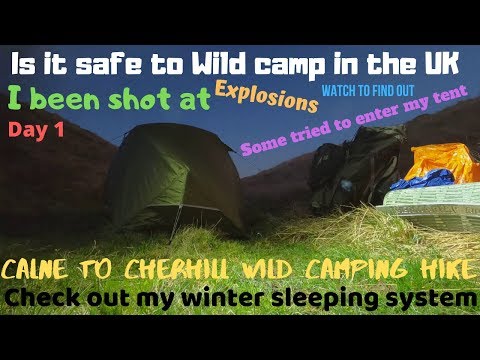 Wild camping UK
