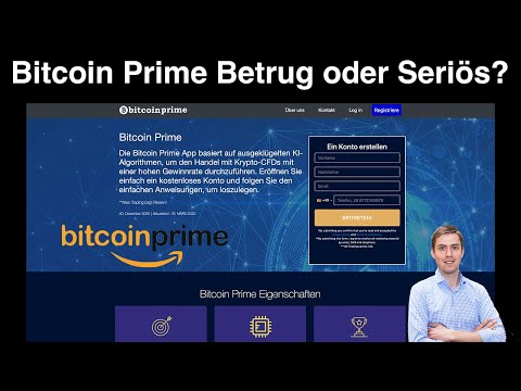 Ist Bitcoin Prime Seriös oder Betrug? ❌❌❌