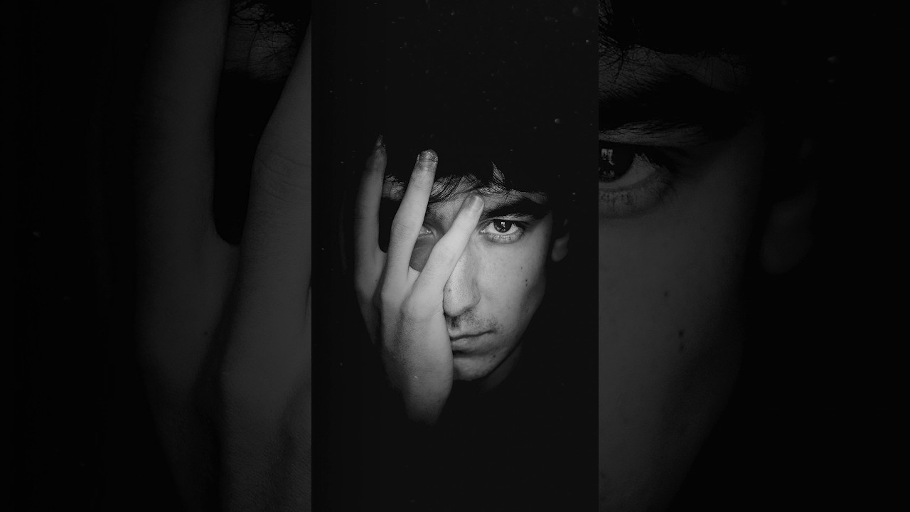 Classic Black & White Portrait 🖤 #hypic