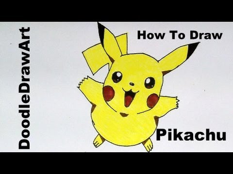 How To Draw Pikachu - YouTube