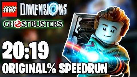 (WR) LEGO Dimensions: Ghostbusters Level Pack: Original% Speedrun in 20:19