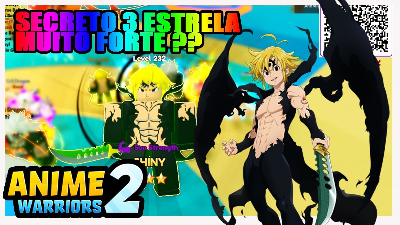 MUITO FACIL PEGA DIVINO DICA + CODE NOVO  ANIME WARRIORS 2 (ROBLOX)!!! #27  