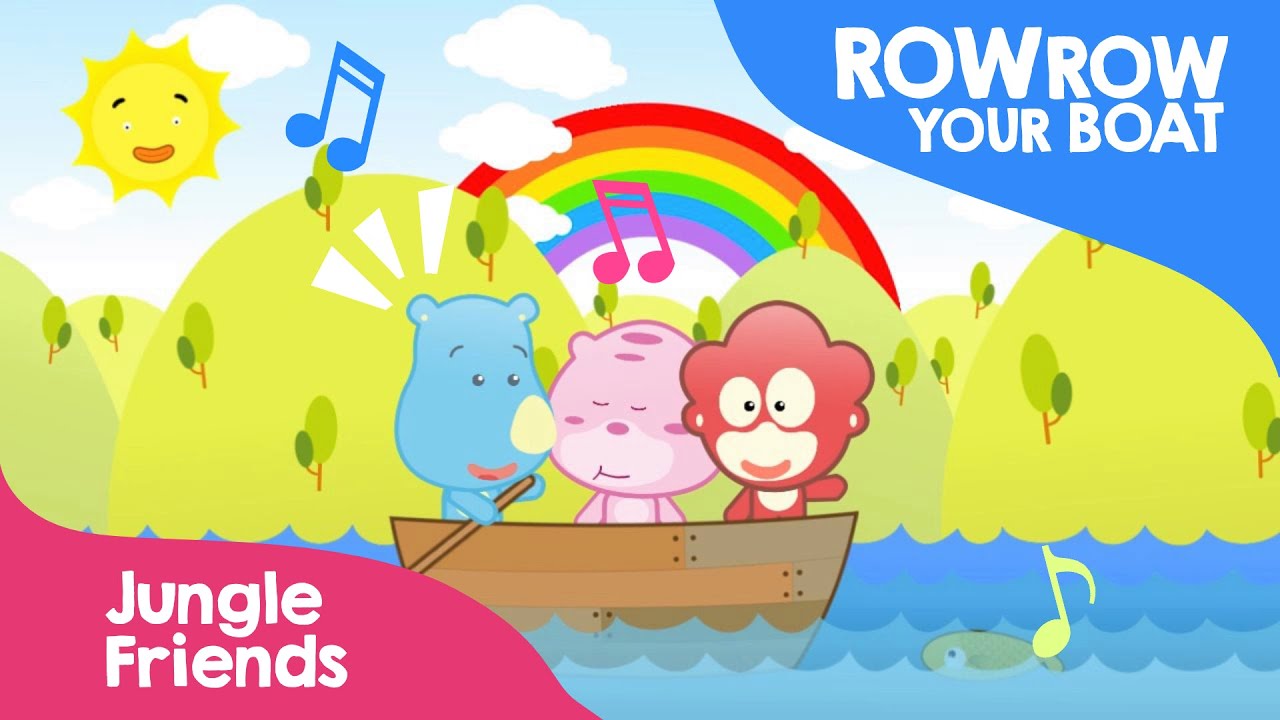 Row row row your boat - Super Simple Song - Nursery Rhymes Row row row your boat - Super Simple Song - Nursery Rhymes