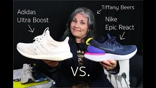 Nike Epic React v. Adidas Ultraboost 