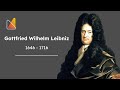 Gottfried wilhelm leibniz