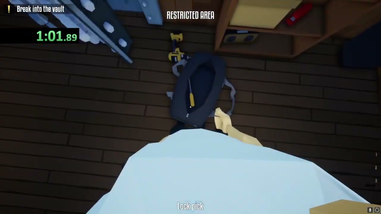 OAR solo speedrun starting equipment (