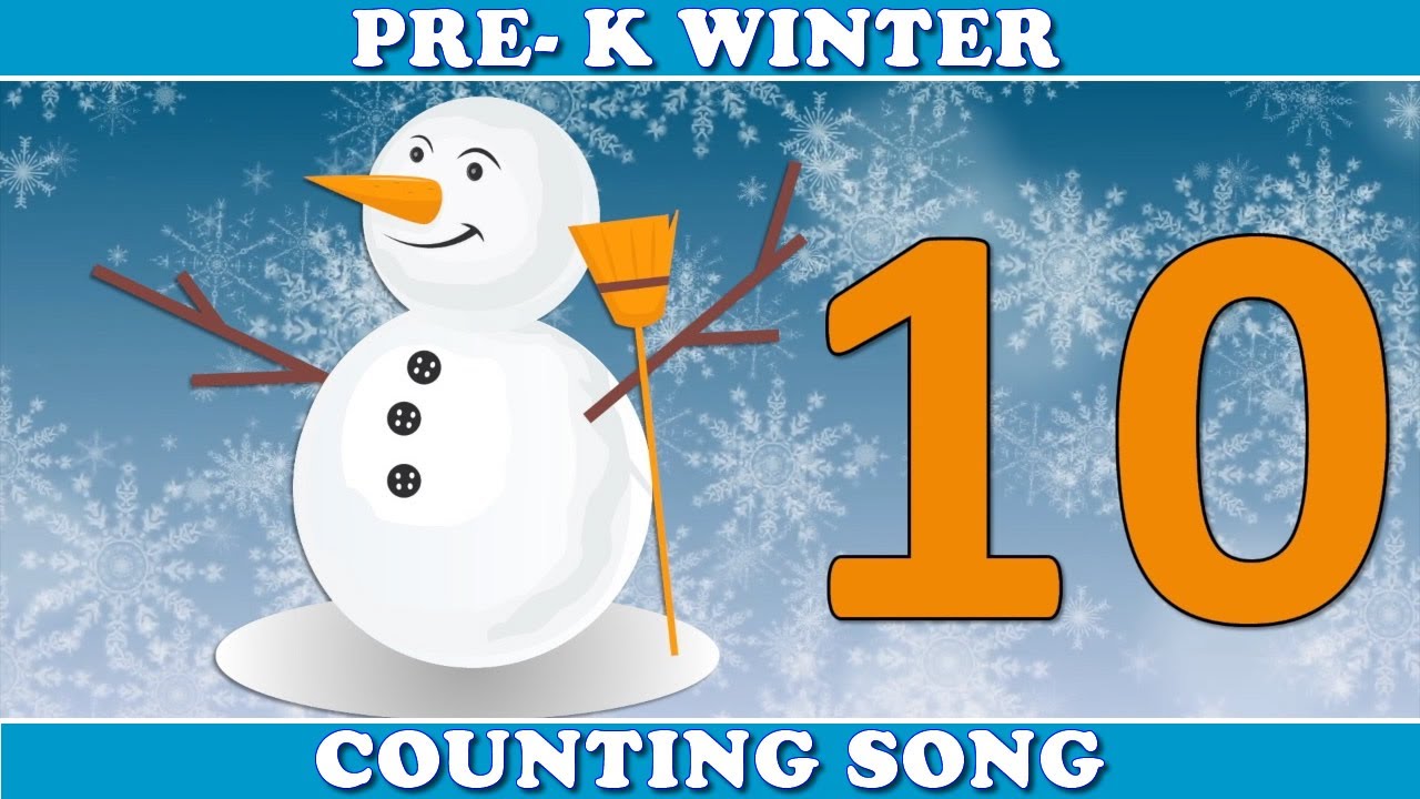 Download Winter Learn To Count 1 10 Preschool Counting Song Youtube