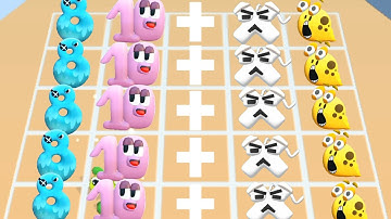 Number run merge 3d math, alphabet lore run Gameplay Walkthrough Android, iOS #123456789
