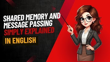 Shared Memory and Message Passing | Operating System Explained | Computer Science