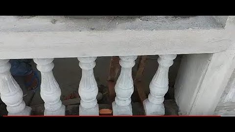 Các bước Lắp đặt Lục bình (con tiện) đúc sẵn tại công trình chắc chắn | TLXD