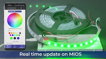 How to create an EzloPi addressable LED Chase Flash Effect