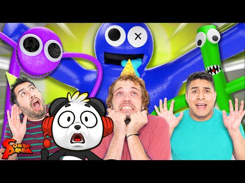 Rainbow Friends IN REAL LIFE Challenge!!!